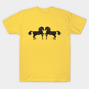 Horse mirror image T-Shirt